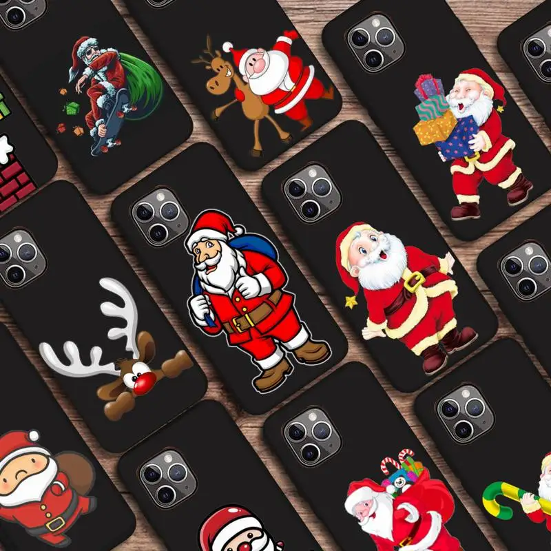 Elk Santa Claus Merry Christmas Phone Case Candy Color for iPhone 6 7 8 11 12 s mini pro X XS XR MAX Plus
Elk Santa Claus Merry Christmas Phone Case Candy Color for iPhone 6 7 8 11 12 s mini pro X XS XR MAX Plus