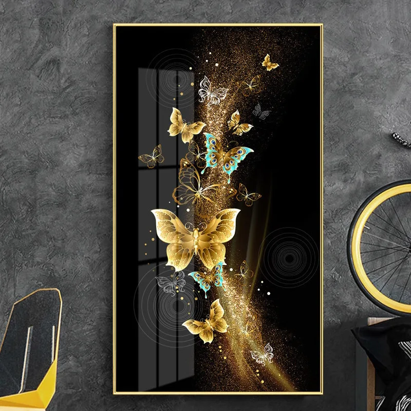 Abstract Gold Butterflies canvas Painting Modern Posters and Prints Wall Art Pictures for Living Room Home Decoration
Abstract Gold Butterflies canvas Painting Modern Posters and Prints Wall Art Pictures for Living Room Home Decoration