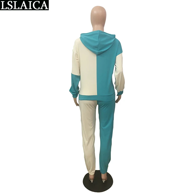 Clothes Color Matching Pocket Drawstring 2 Piece Set Elastic Waist Fashion Hooded Collar Fitness Tracksuit Ubrania Damskie
Clothes Color Matching Pocket Drawstring 2 Piece Set Elastic Waist Fashion Hooded Collar Fitness Tracksuit Ubrania Damskie