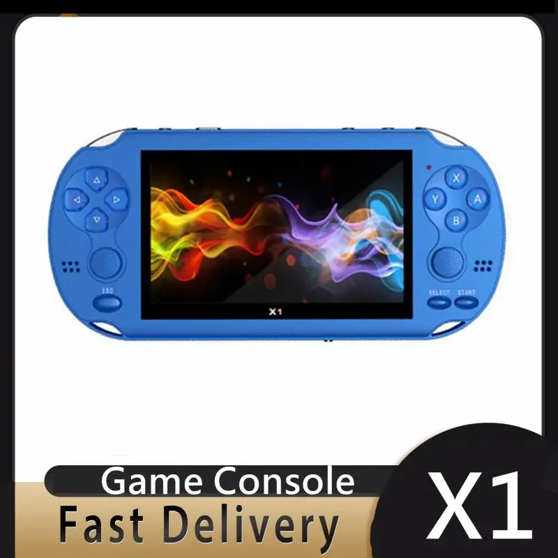 Newest Dual-Shake Retro Game Console X1 4.3-inch Screen Built-in 10,000 Games Nostalgic Classic Game Console With 8G TF Card
Newest Dual-Shake Retro Game Console X1 4.3-inch Screen Built-in 10,000 Games Nostalgic Classic Game Console With 8G TF Card