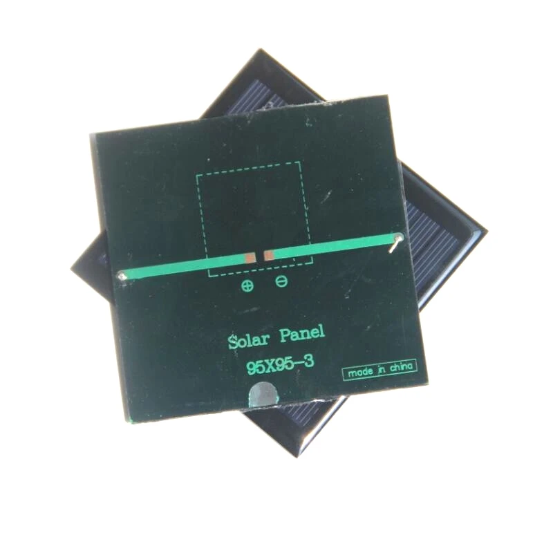 Фото Солнечная панель Резиновая 5 В 1 Вт 95*95*3 мм 10 шт./лот|Солнечные элементы| |