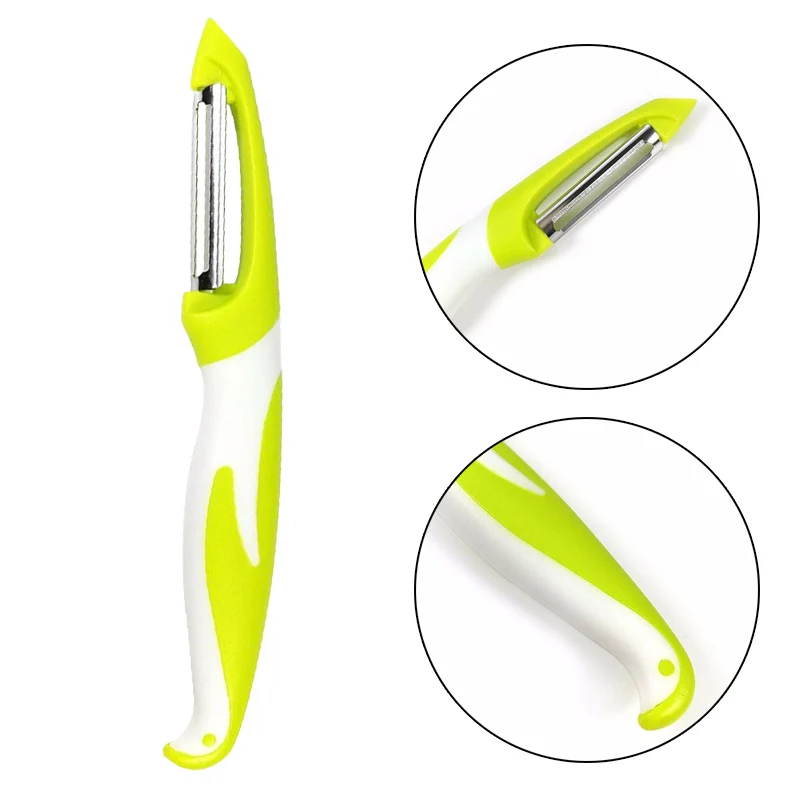 Vegetable Fruit Grater Peeler Potato Swivel Slicer Stainless Steel Knife Cutter Zester Grater Home Kitchen Tool Gadget Slicer
Vegetable Fruit Grater Peeler Potato Swivel Slicer Stainless Steel Knife Cutter Zester Grater Home Kitchen Tool Gadget Slicer