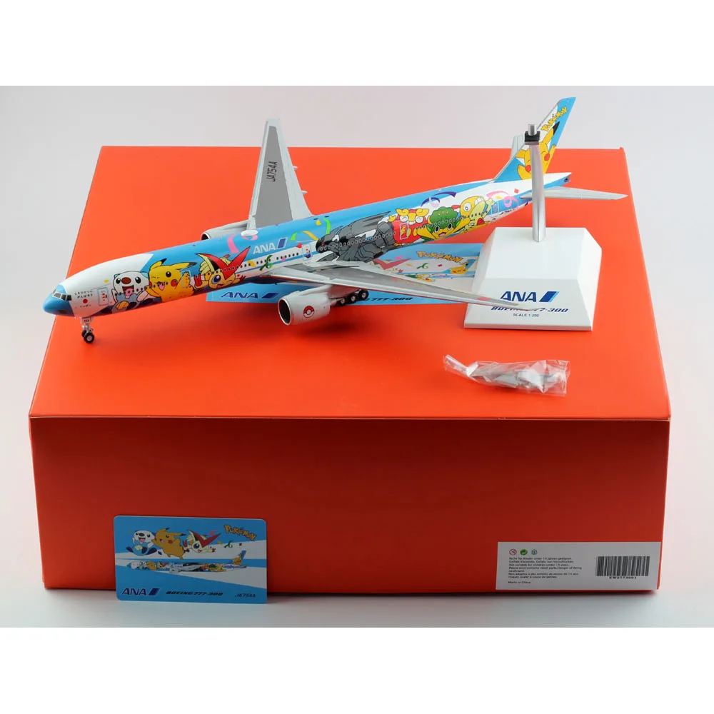 1:200 Alloy Collectible Plane Gift JC Wings EW2773001 ANA Airlines Boeing B777-300 Diecast Aircraft Jet Model JA754A With Stand
1:200 Alloy Collectible Plane Gift JC Wings EW2773001 ANA Airlines Boeing B777-300 Diecast Aircraft Jet Model JA754A With Stand