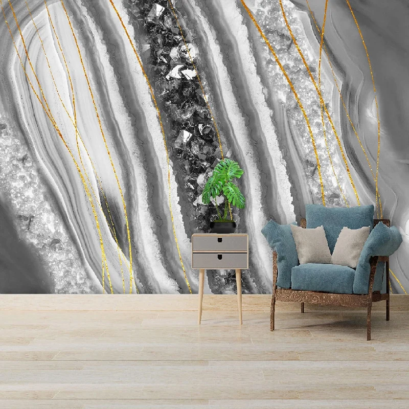 Custom Mural Wallpaper Modern Light Luxury Abstract Crystal Marble Pattern Wall Paper Living Room TV Sofa Bedroom Wall Painting
Custom Mural Wallpaper Modern Light Luxury Abstract Crystal Marble Pattern Wall Paper Living Room TV Sofa Bedroom Wall Painting