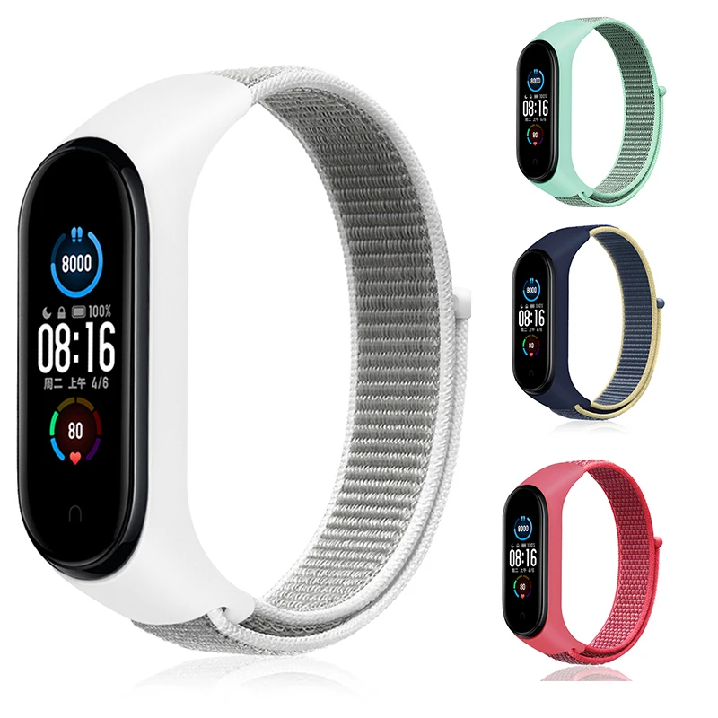 Nylon Strap for Xiaomi Mi band 6 4 3 5 Bracelet Wristband Sports Breathable Bracelet For Miband 6 5 4 3 Replacement Strap
Nylon Strap for Xiaomi Mi band 6 4 3 5 Bracelet Wristband Sports Breathable Bracelet For Miband 6 5 4 3 Replacement Strap
