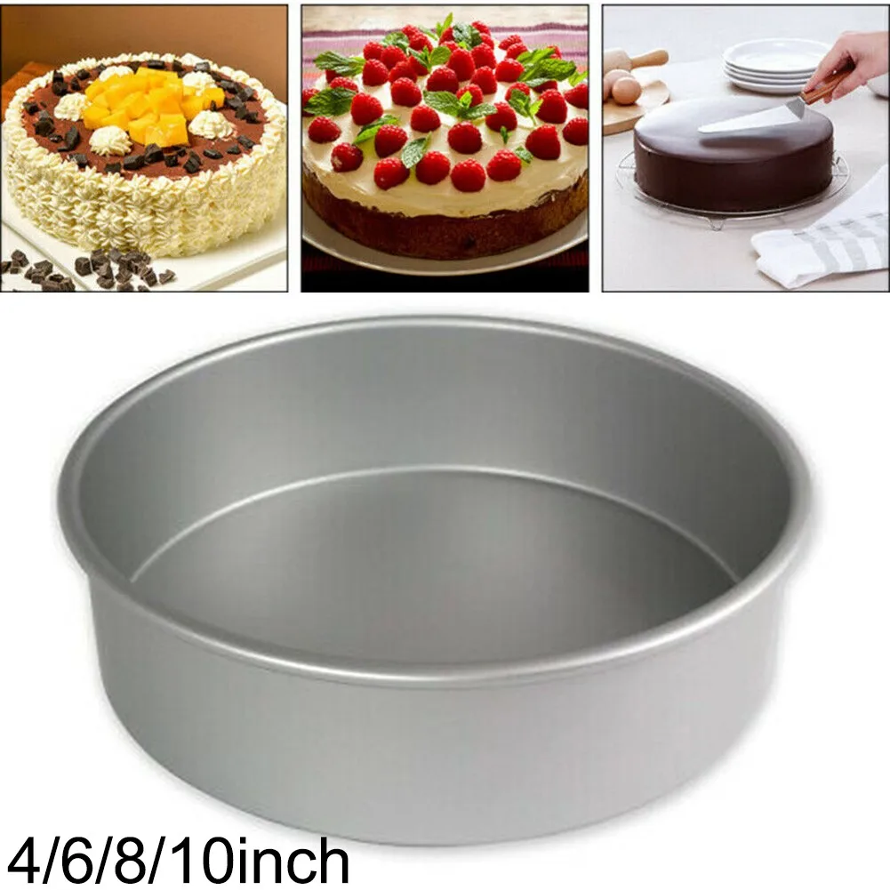 4/6/8/10inch Round Aluminum Cake Mold Baking Circle Mould Birthday Wedding Decorating Tin Tray Bakeware
4/6/8/10inch Round Aluminum Cake Mold Baking Circle Mould Birthday Wedding Decorating Tin Tray Bakeware