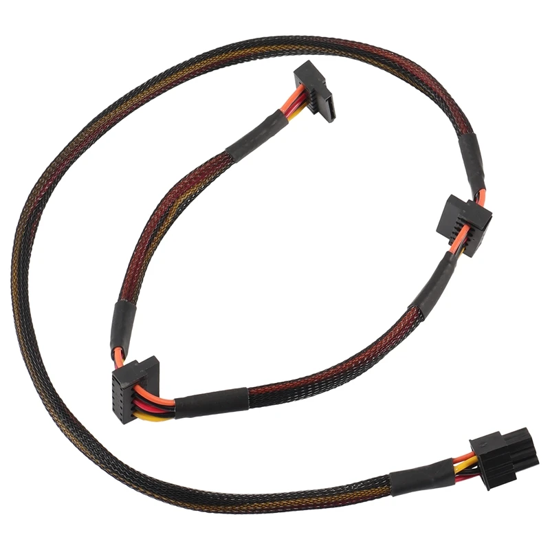 Modular PSU 6Pin to 3-Port SATA Power Cable 18AWG Wire 80cm for Antec NP TP ECO Series
Modular PSU 6Pin to 3-Port SATA Power Cable 18AWG Wire 80cm for Antec NP TP ECO Series