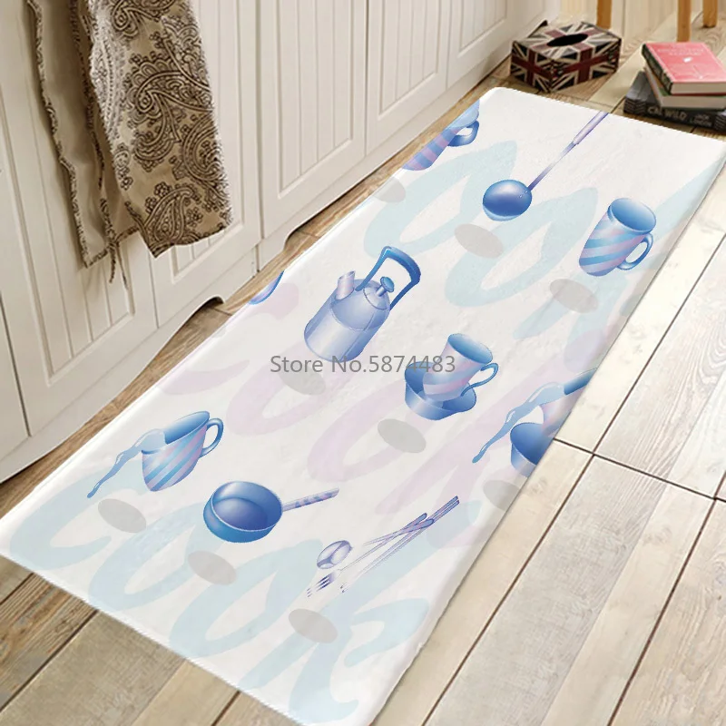 Kitchenware Pattern Entrance Door Mat Non-slip Floor Carpet Bathroom Area Corridor
Kitchenware Pattern Entrance Door Mat Non-slip Floor Carpet Bathroom Area Corridor