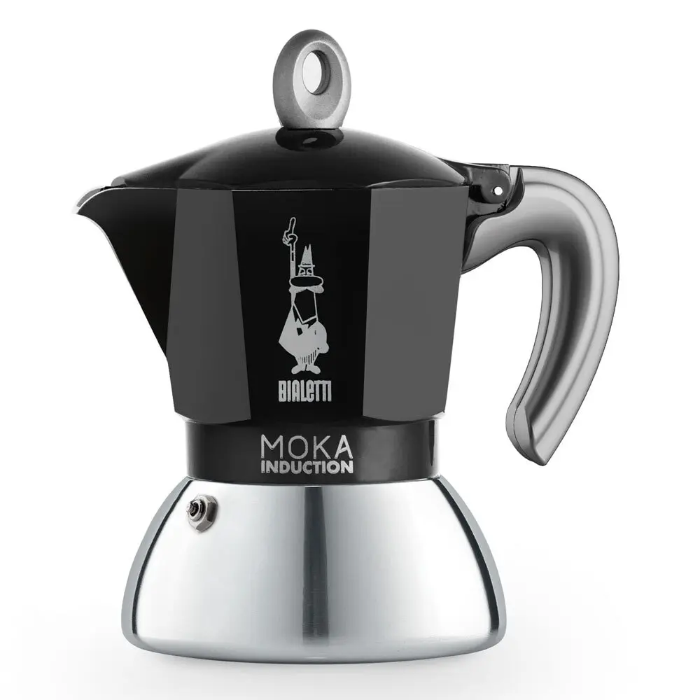 Гейзерная кофеварка Moka Induction Black 2 чашки | Бытовая техника