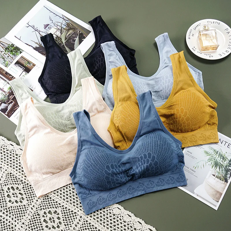 New Seamless Women Bra Tank Tops Underwear Women Adjustable Shoulder Strap Wire Free Bralette Female Lingerie Brassiere
New Seamless Women Bra Tank Tops Underwear Women Adjustable Shoulder Strap Wire Free Bralette Female Lingerie Brassiere
