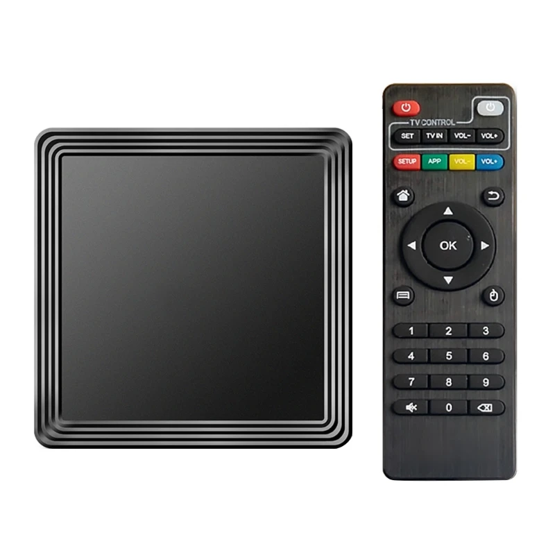 New 4K Ultra -Android 10.0 TV Box 3D Wifi 2.4G &5G 4GB R AM 32G ROM Smart TV Set ARM Amlogic S905L Media Player BoxTop Box
New 4K Ultra -Android 10.0 TV Box 3D Wifi 2.4G &5G 4GB R AM 32G ROM Smart TV Set ARM Amlogic S905L Media Player BoxTop Box