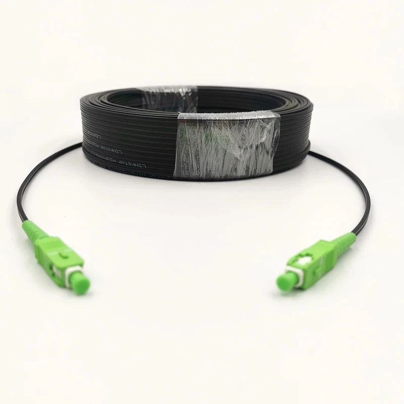 SC/APC Outdoor Drop Cable Singlemode SM Simplex FTTH Drop Patch Cable Singlemode Fiber Optic Jumper Cable 10M-50M
SC/APC Outdoor Drop Cable Singlemode SM Simplex FTTH Drop Patch Cable Singlemode Fiber Optic Jumper Cable 10M-50M