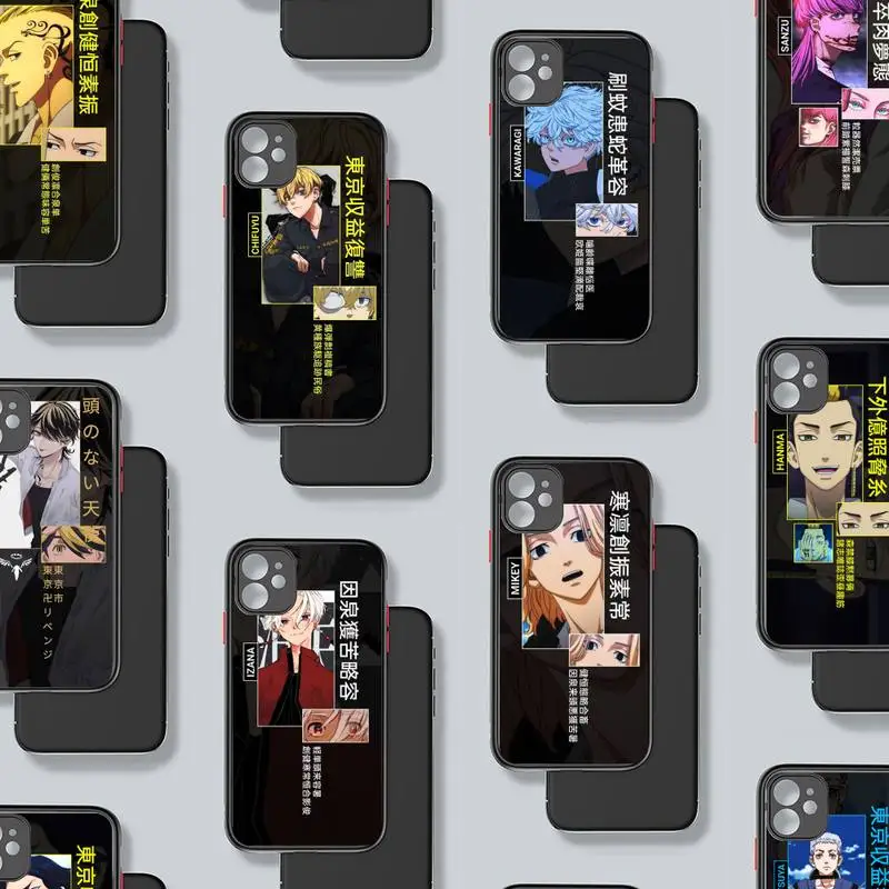 Tokyo Revengers anime Phone Case matte transparent For iphone 7 8 11 12 plus mini x xs xr pro max cover
Tokyo Revengers anime Phone Case matte transparent For iphone 7 8 11 12 plus mini x xs xr pro max cover