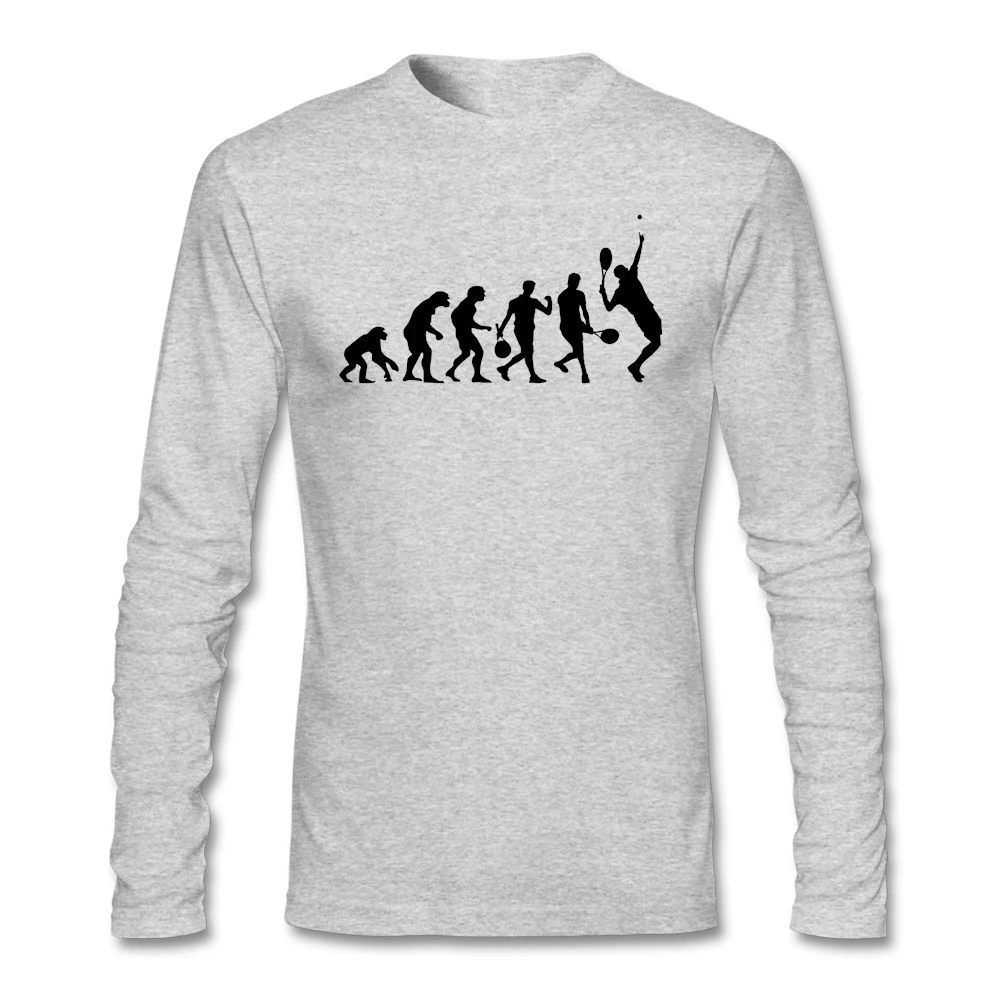 Оптовая продажа мужских футболок уличный стиль Забавный теннис Evolution Homme