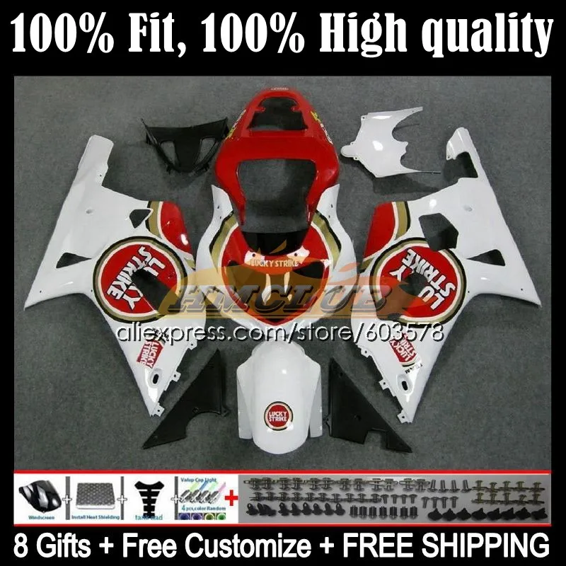 Injection OEM For SUZUKI GSXR-600 K1 GSXR 600 750 GSXR-750 3CL.21 GSXR600 01 02 03 GSXR750 2001 2002 2003 Fairings Lucky Strike
Injection OEM For SUZUKI GSXR-600 K1 GSXR 600 750 GSXR-750 3CL.21 GSXR600 01 02 03 GSXR750 2001 2002 2003 Fairings Lucky Strike