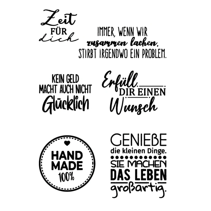 German Quotations Wishes Lettering Clear Stamps Elegant Card Making Stamps for Card Making Decoration and DIY Scrapbooking
German Quotations Wishes Lettering Clear Stamps Elegant Card Making Stamps for Card Making Decoration and DIY Scrapbooking