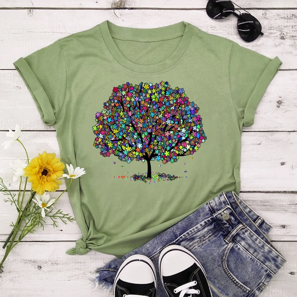 Tree 2021 Women Casual Harajuku Fashion T-shirt Print O-neck Short Sleeve Elastic Stretched Tee Shirt XK00176
Tree 2021 Women Casual Harajuku Fashion T-shirt Print O-neck Short Sleeve Elastic Stretched Tee Shirt XK00176