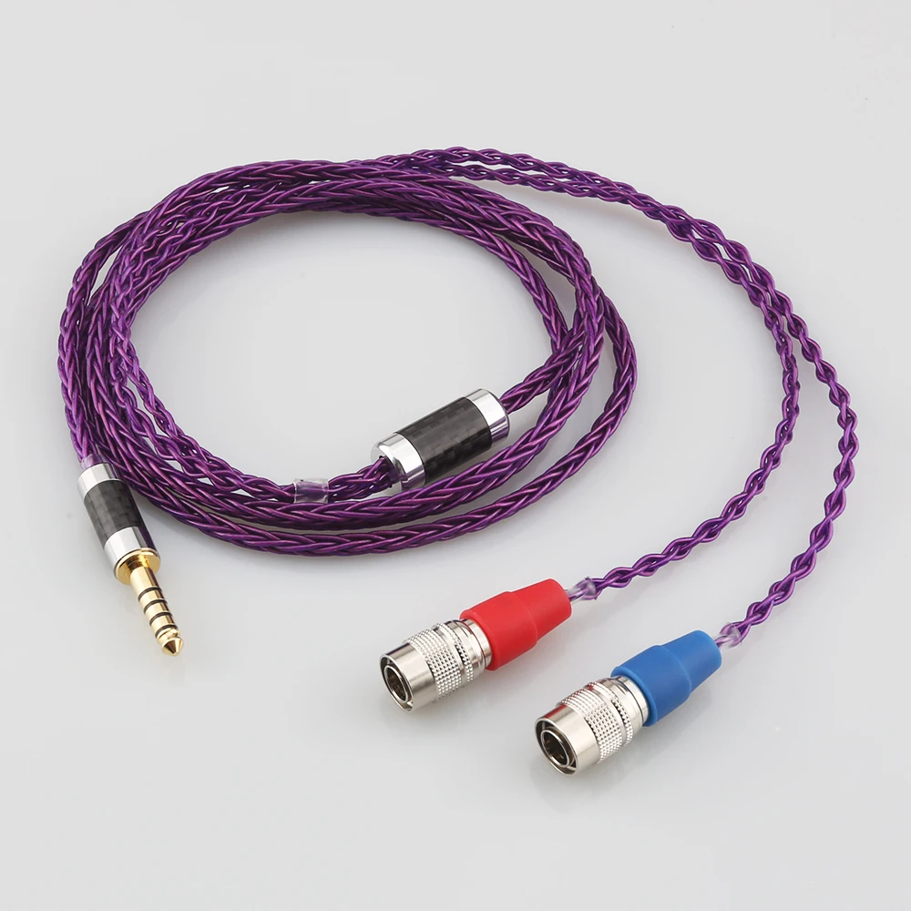 Высококачественные сбалансированные посеребренные наушники 2 5/3 5/4 4/4pin XLR кабель