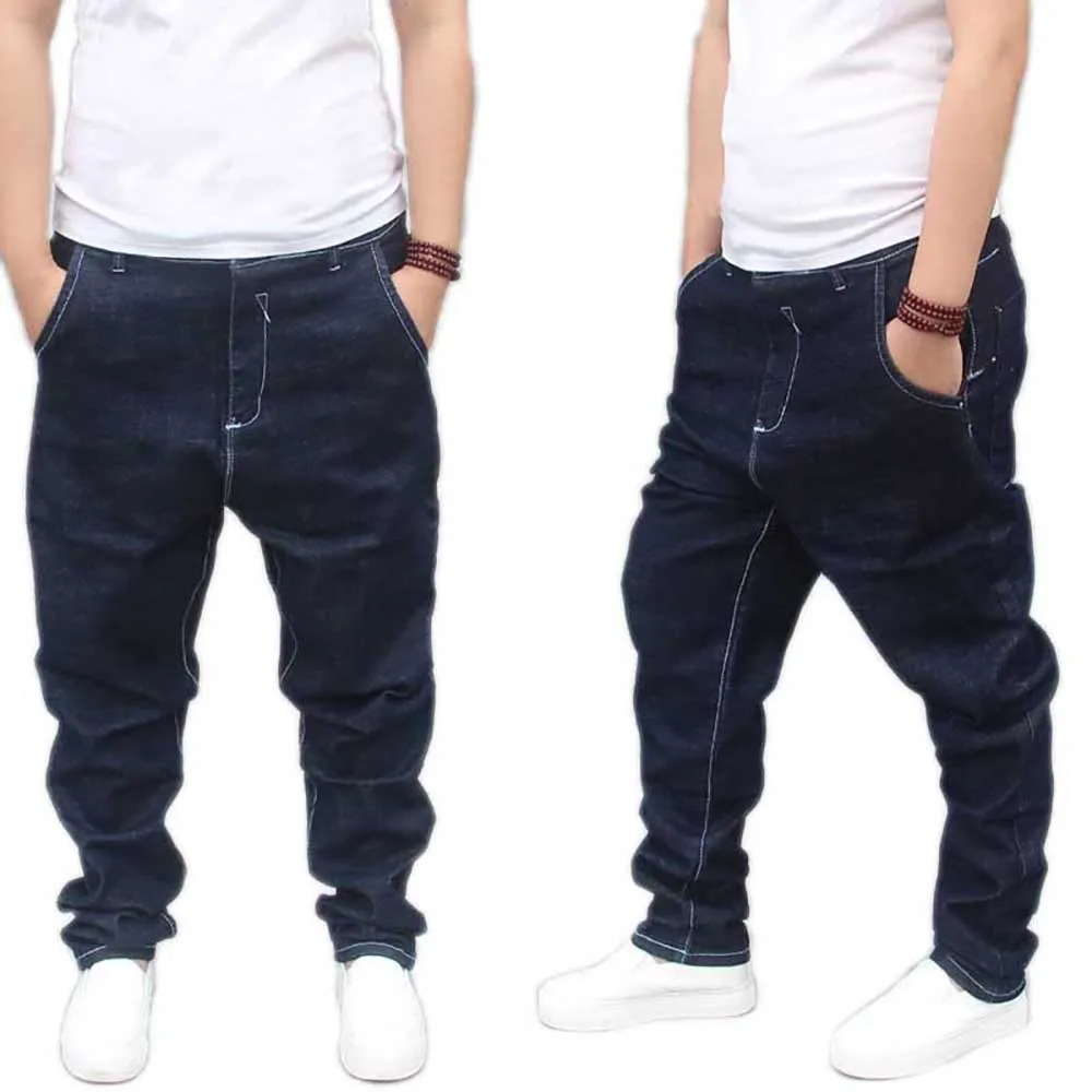 Fashion Men's Loose Baggy Jeans Trendy Feet Harem Denim Pants Cotton Joggers Hip Hop Trousers Clothes
Fashion Men's Loose Baggy Jeans Trendy Feet Harem Denim Pants Cotton Joggers Hip Hop Trousers Clothes