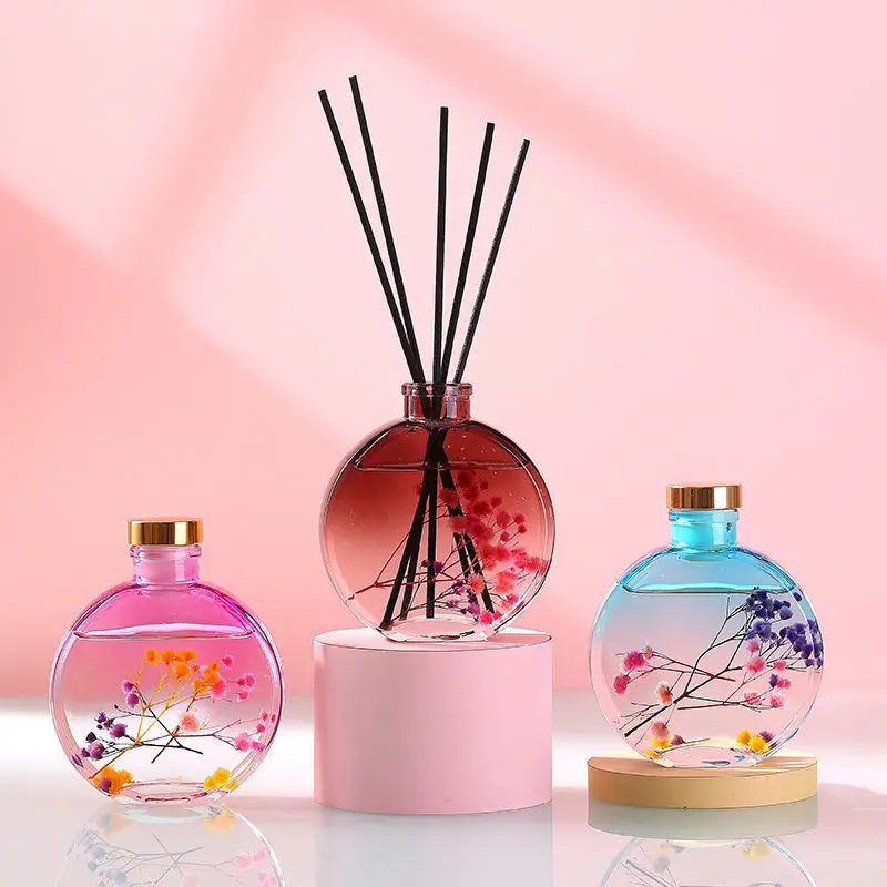 

Natural Aroma Diffuser 120ML Essential Oil Set Rattan Sticks Perfume Volatiles Fresh Air Fragrance for Home Decoration