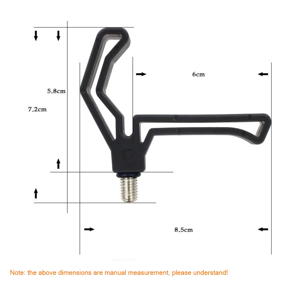 M3/8 Plastic Fishing Rod Rest Gripper Head Carp Fish Pole Holder Bracket Support Stand V Shape
M3/8 Plastic Fishing Rod Rest Gripper Head Carp Fish Pole Holder Bracket Support Stand V Shape