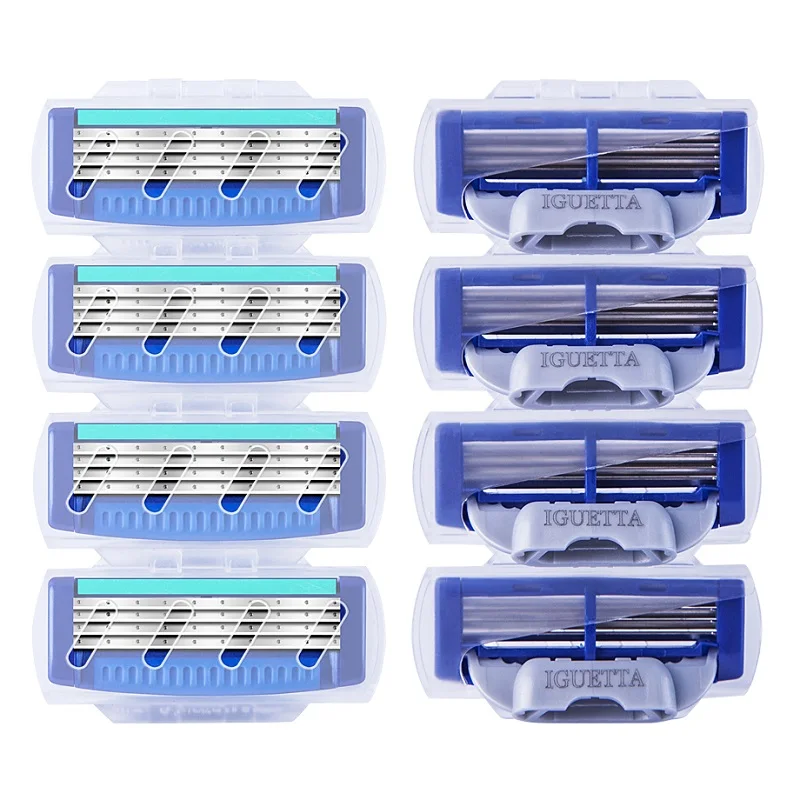 8 pcs /pack. High quality men's Razor blade Facial care shaving cassettes Men shaving blades Compatible Gillette mach 3 razor
8 pcs /pack. High quality men's Razor blade Facial care shaving cassettes Men shaving blades Compatible Gillette mach 3 razor