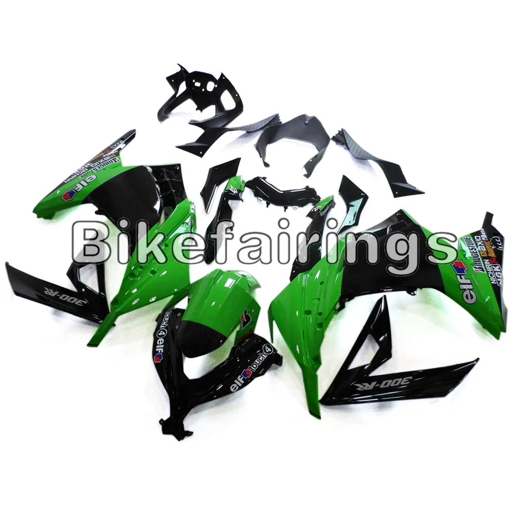Для Kawasaki EX300R Ninja 300 Cowling Корпус Корпуса корпуса пластиковый впрыск 2013 2014 2015 2016 2017