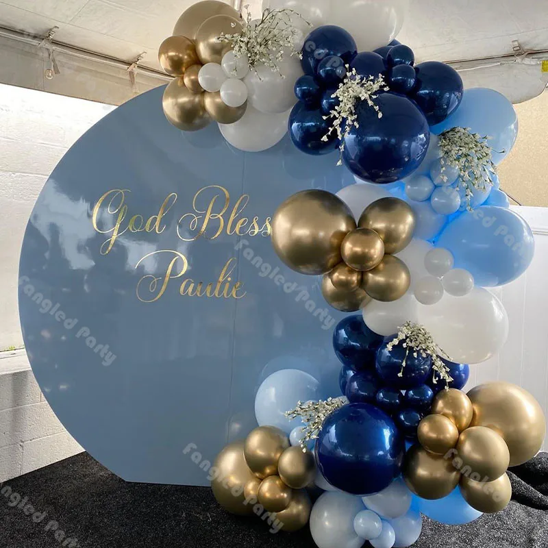 95pcs Matte Navy Blue White Balloon Arch Blue Gold Baby Shower Balloons Garland Gender Reveal Wedding Birthday Party Supplies
95pcs Matte Navy Blue White Balloon Arch Blue Gold Baby Shower Balloons Garland Gender Reveal Wedding Birthday Party Supplies