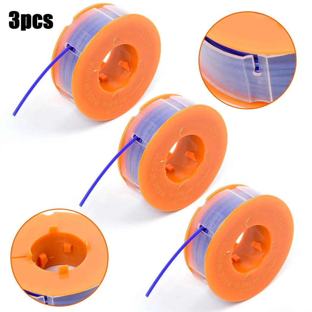 Trimmer Spool 3pcs Strimmer String Trimmer Head Spool Combitrim /Easytrim Gardening Mower Accessories Tool Trimmer
Trimmer Spool 3pcs Strimmer String Trimmer Head Spool Combitrim /Easytrim Gardening Mower Accessories Tool Trimmer