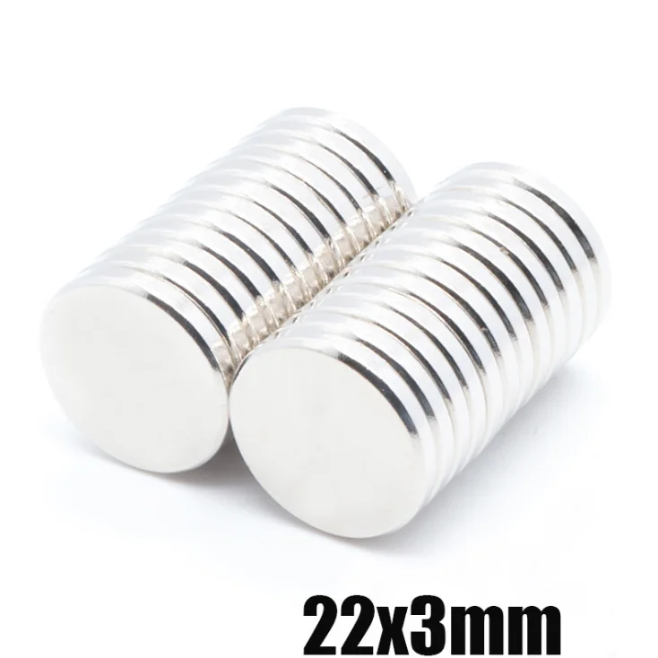 3pcs Neodymium N35 Dia 22×3 Strong Magnets Tiny Disc NdFeB Rare Earth For Crafts Models Fridge Sticking
3pcs Neodymium N35 Dia 22×3 Strong Magnets Tiny Disc NdFeB Rare Earth For Crafts Models Fridge Sticking