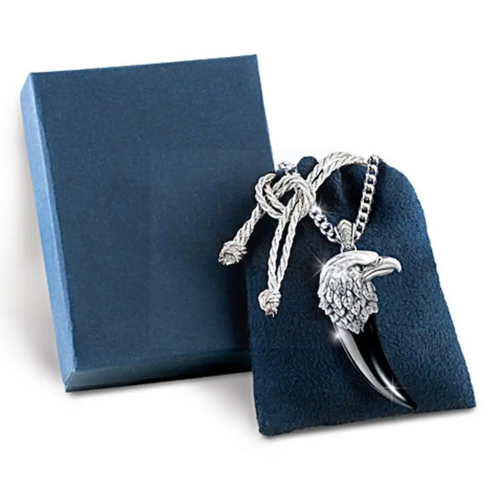 1pc Vintage Punk Eagle Head Spike Pendant Hip Hop Men's Gift Jewelry Pendant Black Cool Wolf Necklace Tooth Steel E0O6
1pc Vintage Punk Eagle Head Spike Pendant Hip Hop Men's Gift Jewelry Pendant Black Cool Wolf Necklace Tooth Steel E0O6