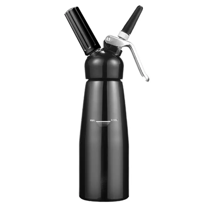 500ml Professional Whipped Cream Dispenser Dessert Kitchen Cream Butter Whipper Coffee Foam Maker for household dessert shop.
500ml Professional Whipped Cream Dispenser Dessert Kitchen Cream Butter Whipper Coffee Foam Maker for household dessert shop.