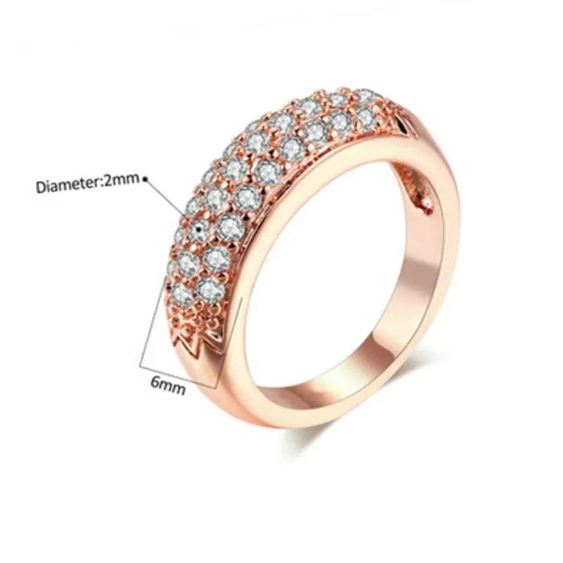 New original popular gemstone ring, ladies, European and American fashion hot selling three-row big diamond ring
New original popular gemstone ring, ladies, European and American fashion hot selling three-row big diamond ring