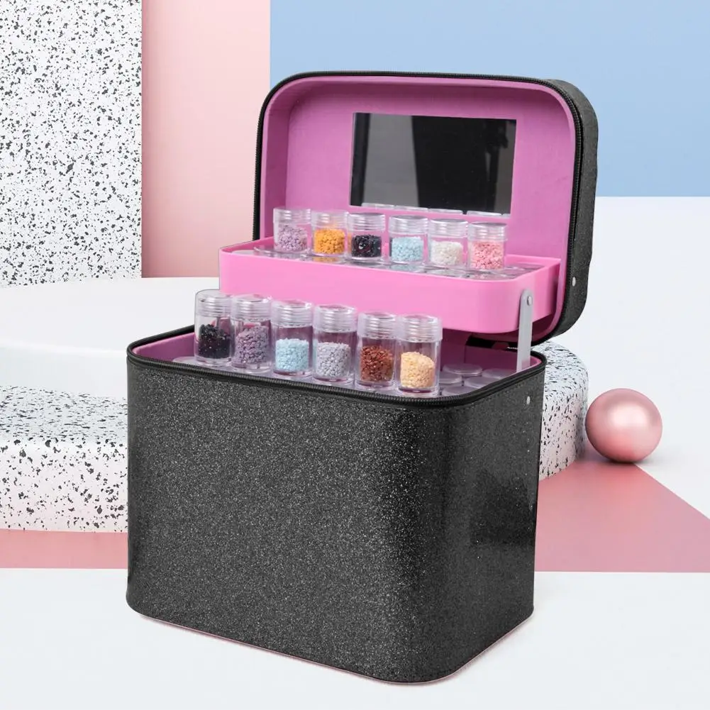 126 Bottles Diamond Embroidery Beads Nail Art Jewelry Case Organizer Accessories Beads Storage Tools Durable Storage Box
126 Bottles Diamond Embroidery Beads Nail Art Jewelry Case Organizer Accessories Beads Storage Tools Durable Storage Box