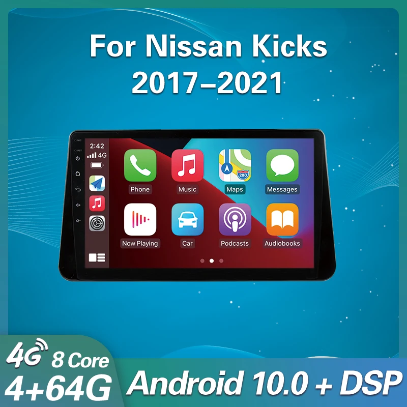 Автомагнитола 2 Din Android для Nissan Kicks 2017-2021, мультимедийный видеоплеер с навигацией, GPS, Carplay, DSP, Авторадио 2 din, DVD
Автомагнитола 2 Din Android для Nissan Kicks 2017-2021, мультимедийный видеоплеер с навигацией, GPS, Carplay, DSP, Авторадио 2 din, DVD