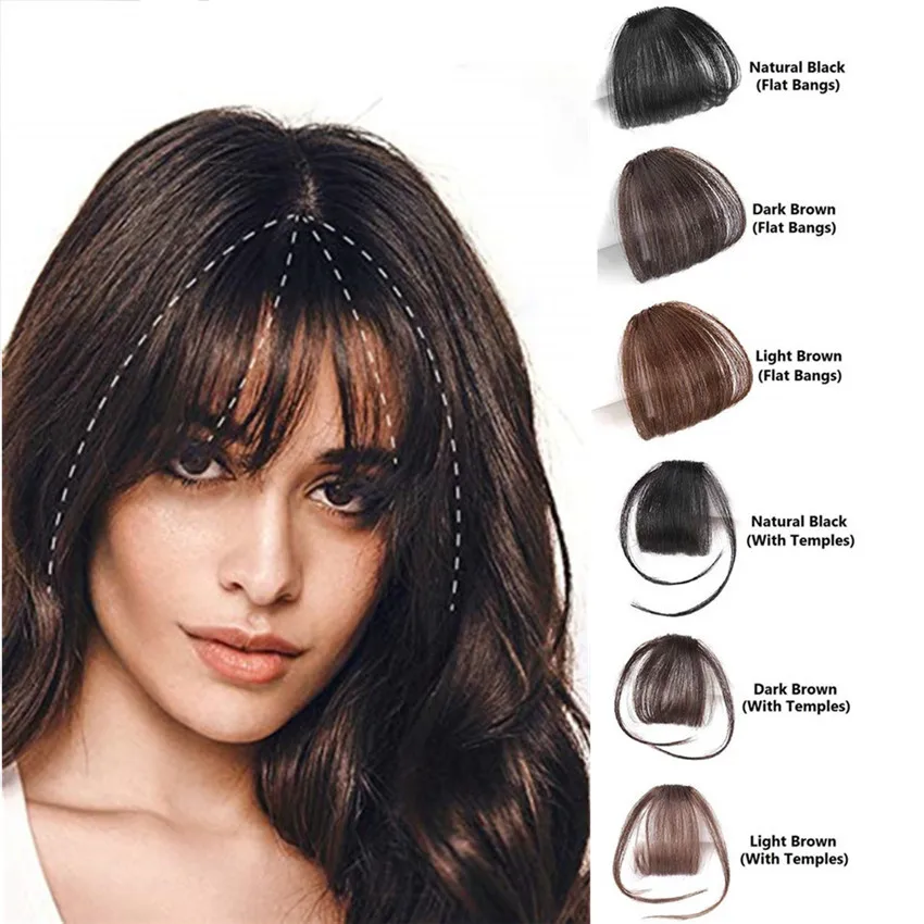 Halo Lady Beauty клипса в воздухе челка 613 блонд человеческие волосы плоская бахрома