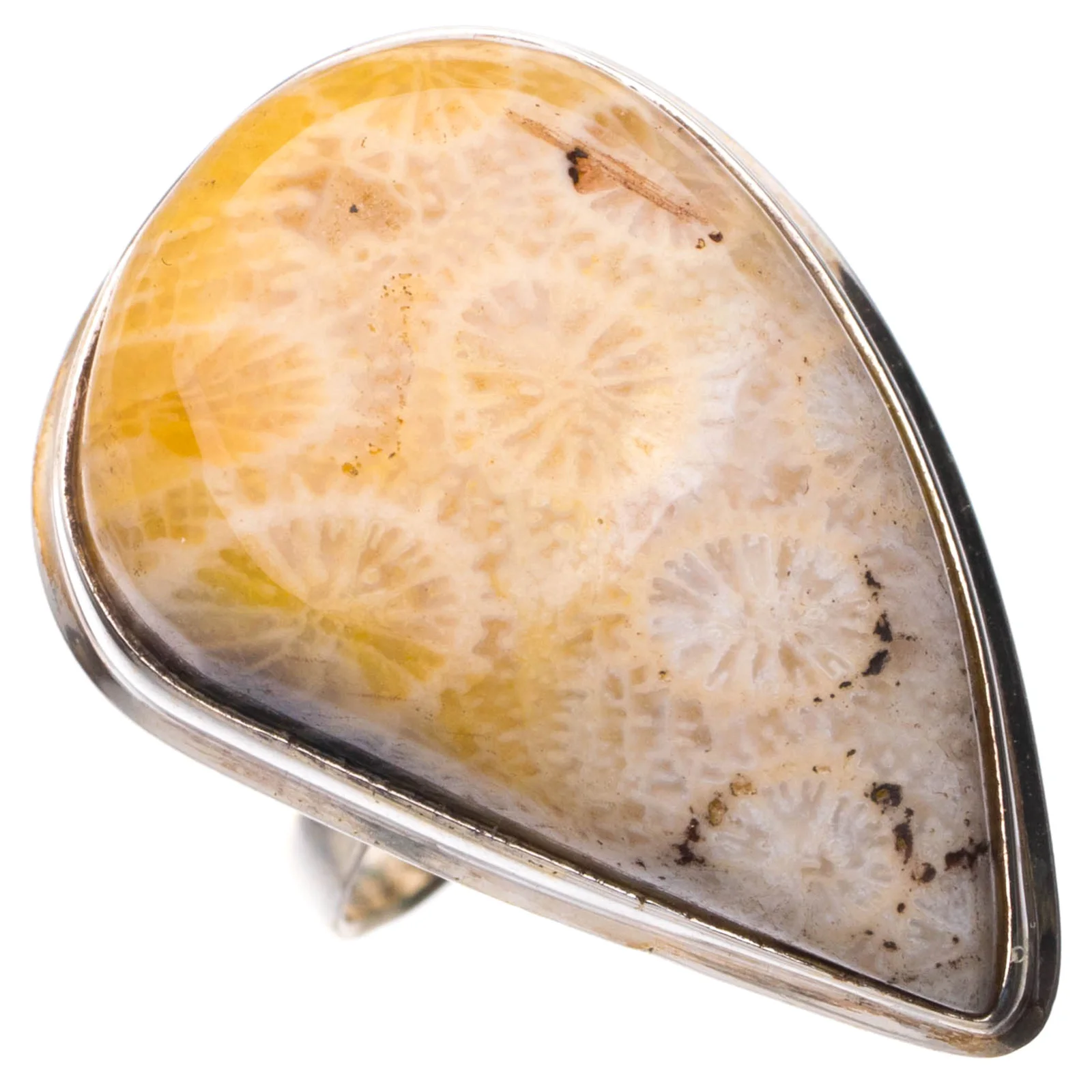 StarGems Natural Chrysanthemum Jasper Handmade 925 Sterling Silver Ring 6 E2532
StarGems Natural Chrysanthemum Jasper Handmade 925 Sterling Silver Ring 6 E2532