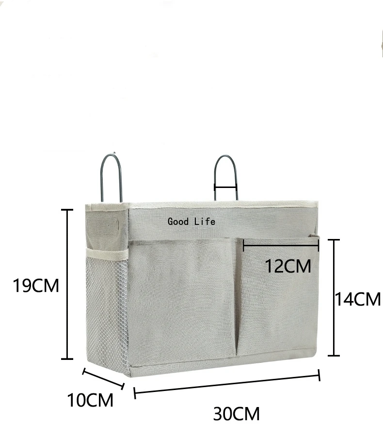 Dormitory Bedside Hanging Basket Student Dormitory Storage Bag Cotton Linen Multi Pocket Bedside Organizer Shelf
Dormitory Bedside Hanging Basket Student Dormitory Storage Bag Cotton Linen Multi Pocket Bedside Organizer Shelf