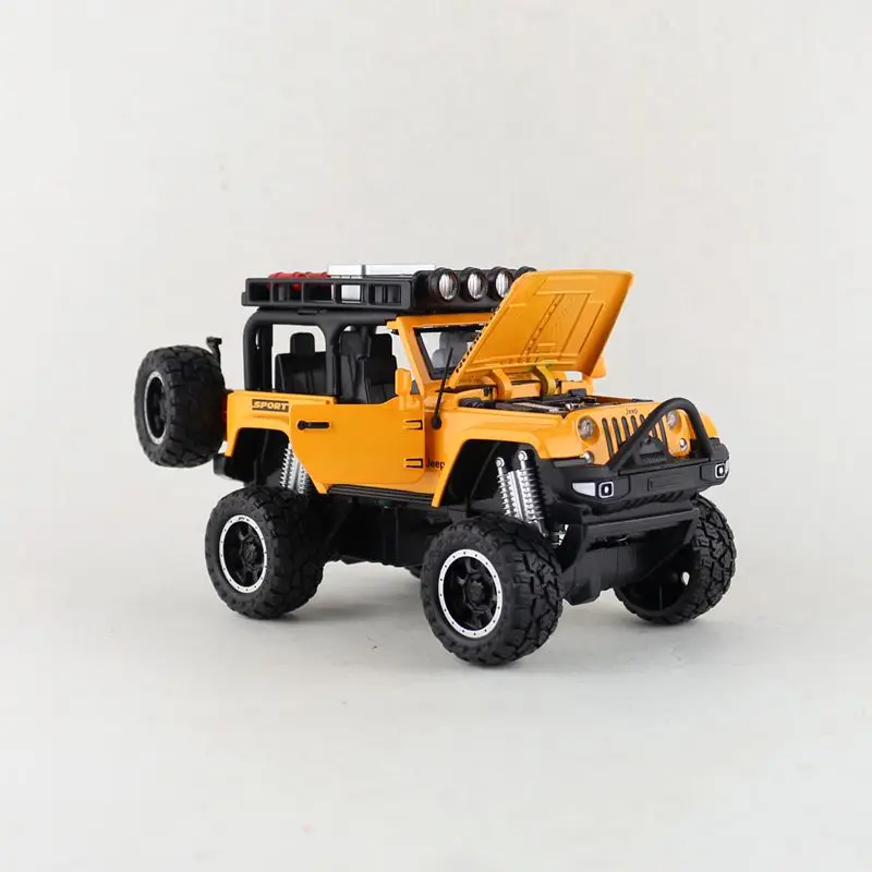 Бесплатная доставка/модель игрушки под давлением/Масштаб 1:32/Джип Wrangler