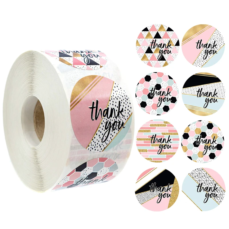 500 Pcs/Roll Water Color Thank You Stickers For Handmade Gift Notebook Decoration Children's Stationery Stickers
500 Pcs/Roll Water Color Thank You Stickers For Handmade Gift Notebook Decoration Children's Stationery Stickers