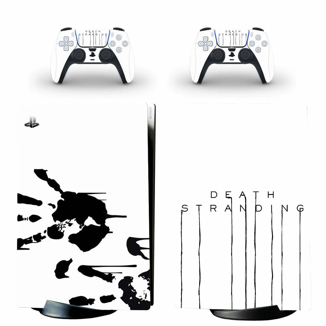 Death Stranded Style PS5 Digital Edition Skin Sticker for Playstation 5 Console & 2 Controllers Decal Vinyl Protective Skins 1
Death Stranded Style PS5 Digital Edition Skin Sticker for Playstation 5 Console & 2 Controllers Decal Vinyl Protective Skins 1