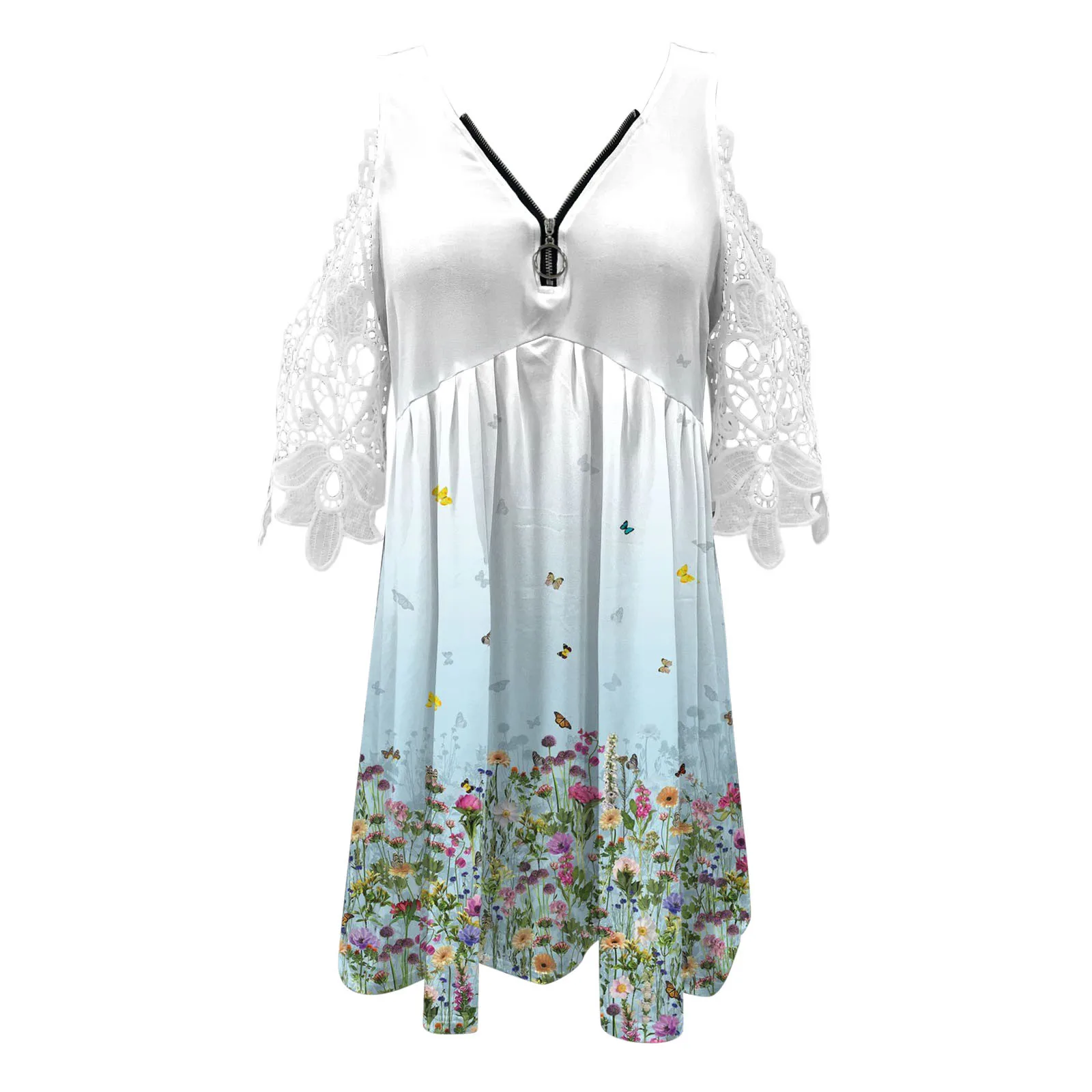 Handkerchief Hem Dress Vestidos De Festa Women Fashion Casual Lace V-neck Short Sleeve Strap Open Back Sexy Zipper Dress Tie
Handkerchief Hem Dress Vestidos De Festa Women Fashion Casual Lace V-neck Short Sleeve Strap Open Back Sexy Zipper Dress Tie