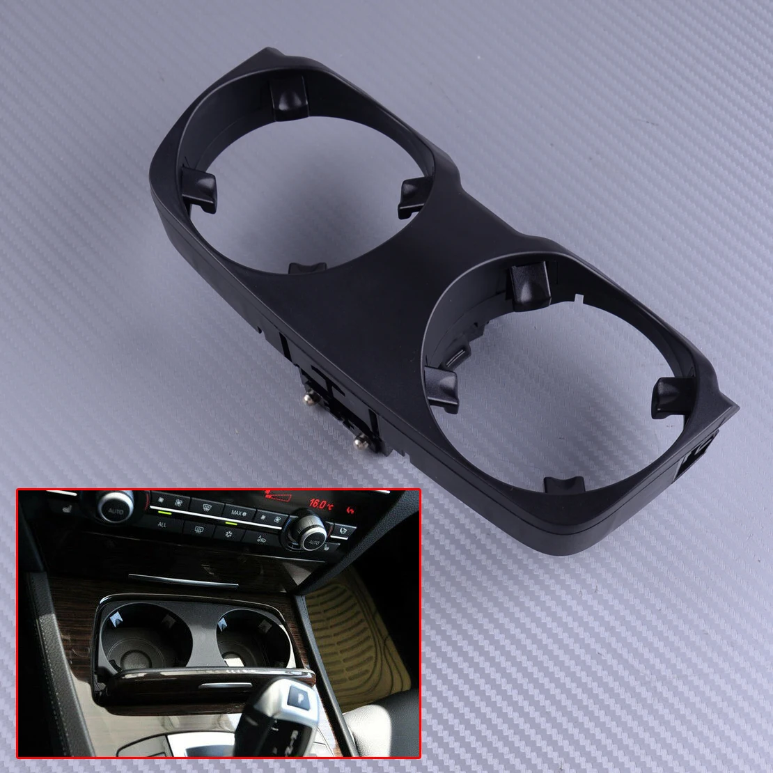 DWCX 51169179820 Console Dashboard Cup Drink Holder Cover Outer Fit for BMW 7 Series 730 740 750 760 F01 F02 F04 2008-2014 2015
DWCX 51169179820 Console Dashboard Cup Drink Holder Cover Outer Fit for BMW 7 Series 730 740 750 760 F01 F02 F04 2008-2014 2015