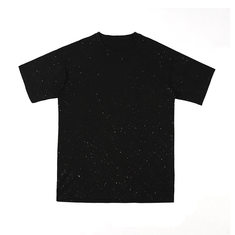 Summer Cotton Short-sleeved T-shirt Men Fashion Casual Bright Color T Shirt Men Streetwear Loose Hip-hop Reflective Tshirt Mens
Summer Cotton Short-sleeved T-shirt Men Fashion Casual Bright Color T Shirt Men Streetwear Loose Hip-hop Reflective Tshirt Mens