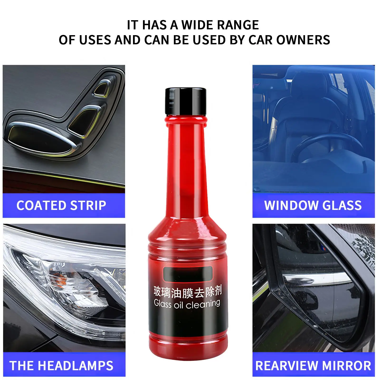 Oil Remover 150ML Automotive Glass Coating Agent Gentle Auto Rainproof Agent Glass Rain Oil Film Remover Liquid without Trace
Oil Remover 150ML Automotive Glass Coating Agent Gentle Auto Rainproof Agent Glass Rain Oil Film Remover Liquid without Trace