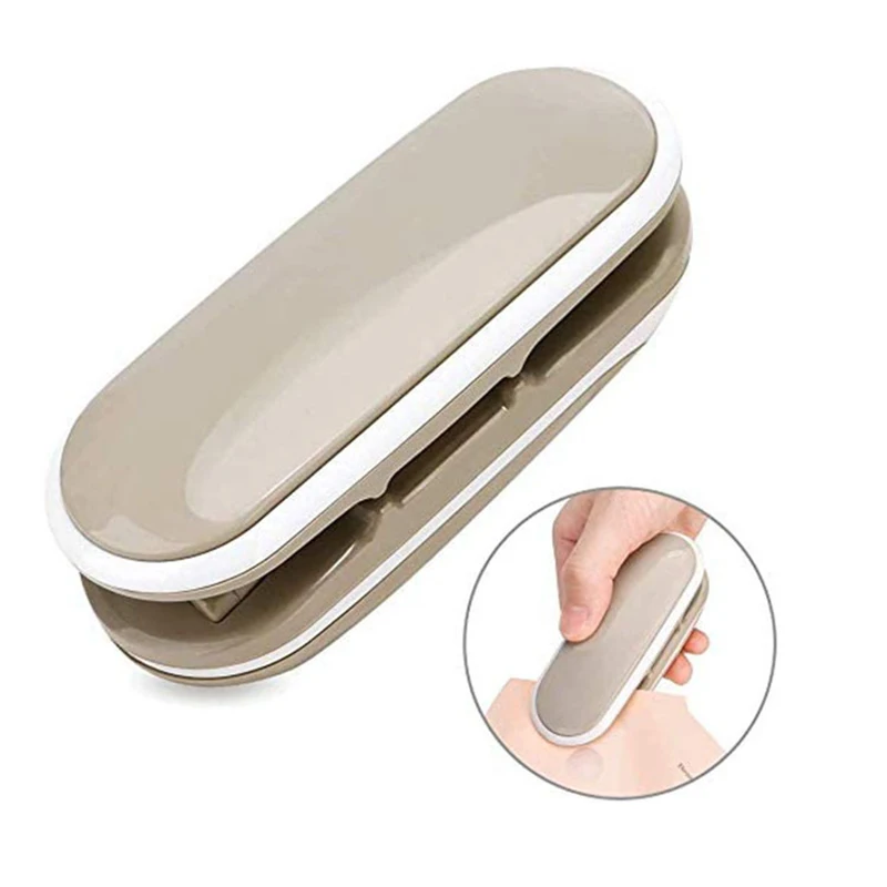Mini Bag Sealer Chip Bag Sealer Handheld Heat Sealer Food Storage Snack Fresh Mini Portable Sealer Kitchen Supply ADW889 
Mini Bag Sealer Chip Bag Sealer Handheld Heat Sealer Food Storage Snack Fresh Mini Portable Sealer Kitchen Supply ADW889