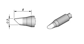 Оригинальные наконечники для пайки JBC, стандартный конический картридж
Оригинальные наконечники для пайки JBC, стандартный конический картридж