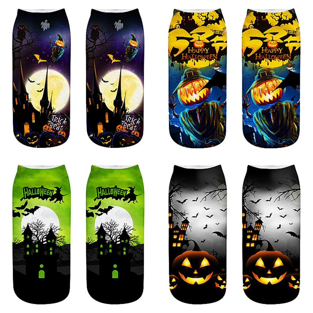 CLOOCL New Socks Halloween Pumpkin 3D Printed Cute Cotton Straight Socks for Men Women Cartoon Harajuku Short Socks
CLOOCL New Socks Halloween Pumpkin 3D Printed Cute Cotton Straight Socks for Men Women Cartoon Harajuku Short Socks