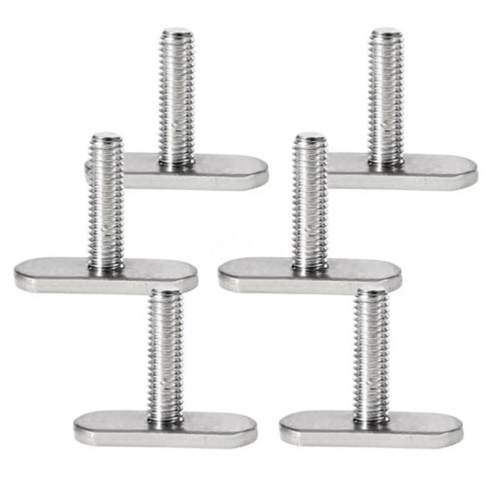6 Piece General T Type Stainless Steel Kayak Rail ScrewsT-Track Screw Silver 20g/Piece Easy To Operate High Quality
6 Piece General T Type Stainless Steel Kayak Rail ScrewsT-Track Screw Silver 20g/Piece Easy To Operate High Quality
