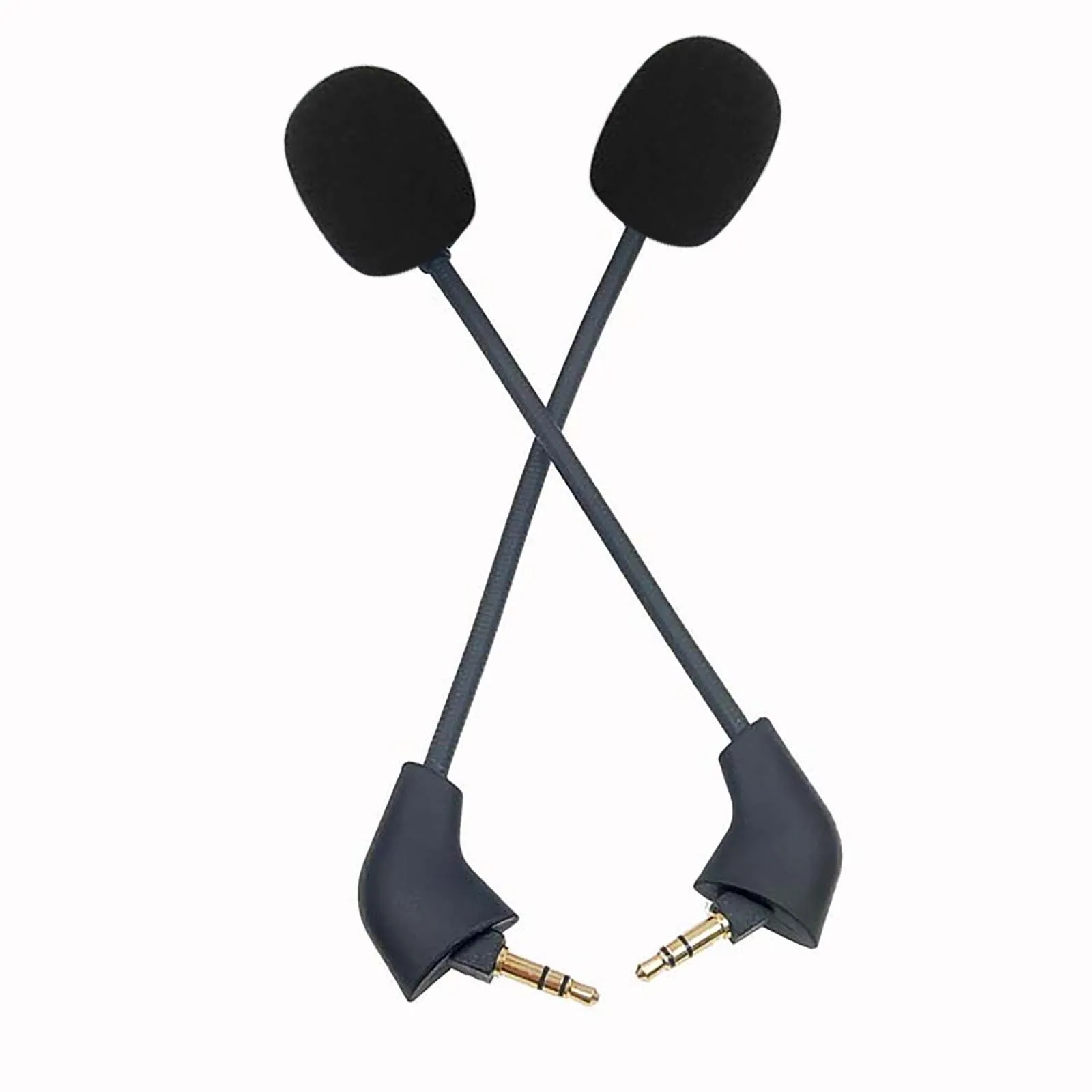 Сменный микрофон 3 5 мм для HyperX- Cloud 2 II- CloudX Core серебристая игровая гарнитура